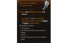 Coldclip Aspect [Max Roll]