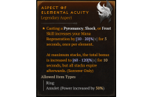 Aspect of Elemental Acuity [Max Roll]