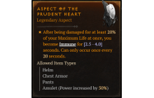 Aspect of the Prudent Heart [Max Roll]