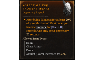 Aspect of the Prudent Heart [Max Roll]