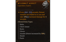 Wildbolt Aspect [Max Roll]