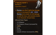 Stormcrow's Aspect [Max Roll]