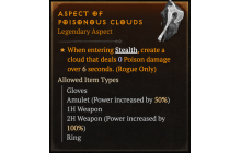 Aspect of Poisonous Clouds [Max Roll]