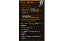 Aspect of Falling Feathers [Max Roll]