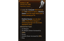 Aspect of Infestation [Max Roll]