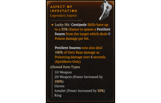 Aspect of Infestation [Max Roll]