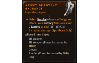 Aspect of Potent Exchange [Max Roll]