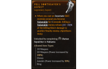 Fell Soothsayer's Aspect [Max Roll]