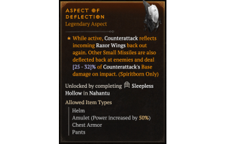 Aspect of Deflection [Max Roll]