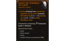 Aspect of Temporal Incisions [Max Roll]