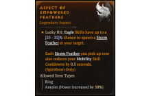 Aspect of Empowered Feathers [Max Roll]