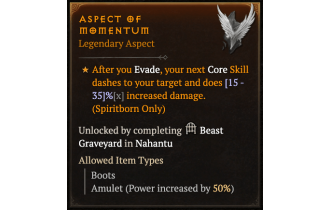 Aspect of Momentum [Max Roll]