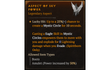 Aspect of Sky Power [Max Roll]