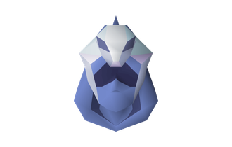 Blue Moon Helmet (GIM) [OSRS GIM Item]