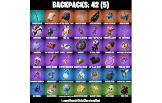 UNIQUE - John Wick, Polar Peely, Khaby Lame Max [16 Skins, 1000 Vbucks, 31 Axes, 40 Emotes, 34 Gliders and MORE!]