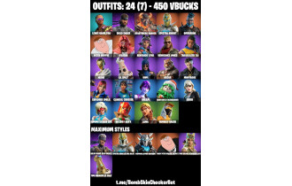 UNIQUE - Lewis Hamilton, Solid Snake Max, Renegade Lynx Max [24 Skins, 450 Vbucks, 22 Axes, 22 Emotes, 21 Gliders and MORE!]