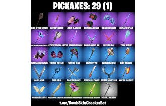 UNIQUE - Optimus Prime Max, Era Max, Rian [21 Skins, 550 Vbucks, 29 Axes, 25 Emotes, 29 Gliders and MORE!]