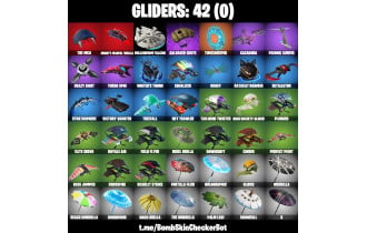 UNIQUE - Rippley Vs Sludge, Reaper Axe, Sentinel [26 Skins, 550 Vbucks, 35 Axes, 40 Emotes, 42 Gliders and MORE!]