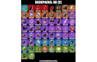 UNIQUE - Mandalorian, Slim Shady [40 Skins, 50 Vbucks, 50 Axes, 52 Emotes, 63 Gliders and MORE!]