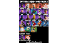 UNIQUE - Solid Snake Max, Peter Griffin Max [23 Skins, 1050 Vbucks, 26 Axes, 25 Emotes, 33 Gliders and MORE!]