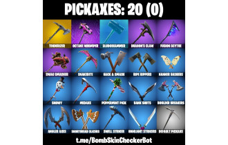 UNIQUE - Trailblazer, Tenderizer [21 Skins, 20 Axes, 24 Emotes, 21 Gliders and MORE!]