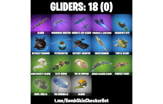 UNIQUE - Korra Max, Solid Snake Max, Poseidon [22 Skins, 350 Vbucks, 24 Axes, 23 Emotes, 18 Gliders and MORE!]