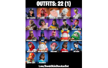 UNIQUE - Peter Griffin, Valeria, Ruby Shadows [22 Skins, 25 Axes, 17 Emotes, 18 Gliders and MORE!]