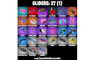 UNIQUE - Prowler, Clark Kent Superman [20 Skins, 350 Vbucks, 27 Axes, 23 Emotes, 27 Gliders and MORE!]