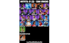 UNIQUE - Optimus Prime, Era Max [21 Skins, 1300 Vbucks, 44 Axes, 54 Emotes, 49 Gliders and MORE!]