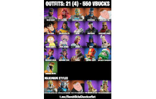 UNIQUE - Peter Griffin Max, Solid Snake [21 Skins, 550 Vbucks, 18 Axes, 17 Emotes, 18 Gliders and MORE!]