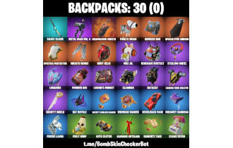 UNIQUE - Solid Snake Max, Valeria [18 Skins, 600 Vbucks, 24 Axes, 18 Emotes, 27 Gliders and MORE!]