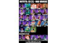 UNIQUE - Solid Snake Max, Peter Griffin Max [23 Skins, 400 Vbucks, 23 Axes, 31 Emotes, 20 Gliders and MORE!]