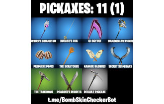 UNIQUE - Peter Griffin, Valeria [12 Skins, 11 Axes, 5 Emotes, 11 Gliders and MORE!]