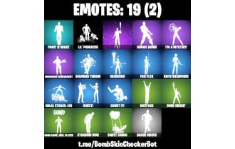 UNIQUE - Clone Trooper, Solid Snake [15 Skins, 400 Vbucks, 23 Axes, 19 Emotes, 29 Gliders and MORE!]