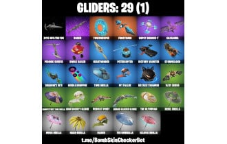 UNIQUE - Clone Trooper, Solid Snake [15 Skins, 400 Vbucks, 23 Axes, 19 Emotes, 29 Gliders and MORE!]