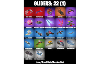 UNIQUE - Spider Man, Prowler [17 Skins, 20 Axes, 14 Emotes, 22 Gliders and MORE!]