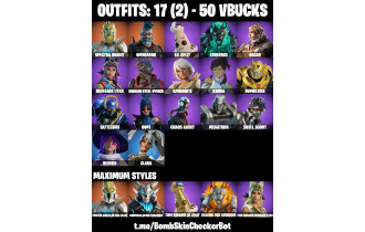 UNIQUE - Korra, Bumblebee, Battlezeus [17 Skins, 50 Vbucks, 22 Axes, 12 Emotes, 13 Gliders and MORE!]