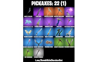 UNIQUE - Korra, Bumblebee, Battlezeus [17 Skins, 50 Vbucks, 22 Axes, 12 Emotes, 13 Gliders and MORE!]