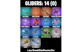 UNIQUE - Khaby Lame Max , Omegarok Max [15 Skins, 18 Axes, 18 Emotes, 14 Gliders and MORE!]