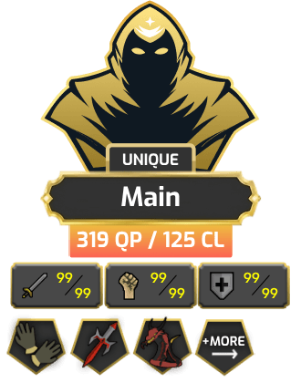 Quest Cape Main | Staker | TTL: 2106 | CL: 125 | QP: 319 [B Gloves, Defender, DS2, Fire Cape, Infernal, Piety + MORE!]