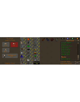 Pure - 1 DEF | TTL: 991 | CL: 78 | QP: 63 [99 MAGE, 99 RAN, 99 STR, Fire Cape, Infernal, Mithril Gloves, Ava's, DT1 + MORE!]