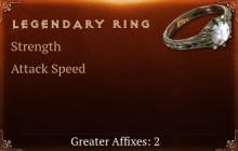 Legendary Ring[STR (Greater), ATKSPD (Greater)]