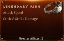 Legendary Ring[ATKSPD (Greater), DMG_Crit (Greater)]