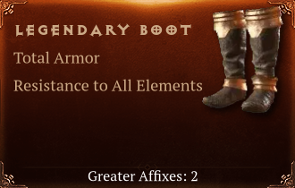 Legendary Boots[TA (Greater), ResistAll (Greater)]