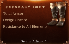 Legendary Boots[TA (Greater), Dodge (Greater)]