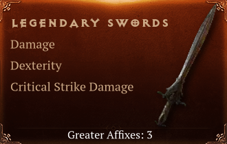 Legendary Sword[DMG (Greater), DEX (Greater)]