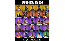 UNIQUE - OG STW , Mako [25 Skins, 14 Axes, 32 Emotes, 26 Gliders and MORE!]