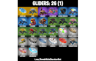 UNIQUE - OG STW , Mako [25 Skins, 14 Axes, 32 Emotes, 26 Gliders and MORE!]