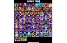 UNIQUE - Blackheart, Spectra Knight [75 Skins, 89 Axes, 117 Emotes, 94 Gliders and MORE!]