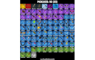 UNIQUE - Fishstick (World Cup), Omega (Stage 5) [180 Skins, 50 Vbucks, 93 Axes, 139 Emotes, 87 Gliders and MORE!]